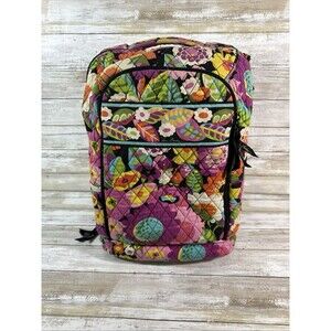Vera Bradley Laptop Campus Backpack Pink Magenta Floral
